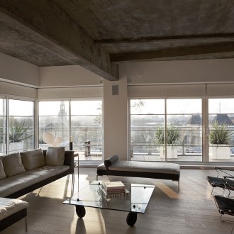 Бетонни таванни конструкции в интериора