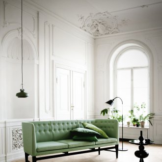 Мазилка от лепенка в ъгъла на тавана