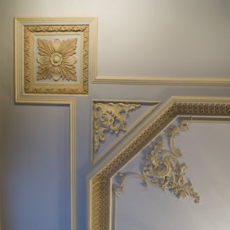 Декорация на таванска мазилка