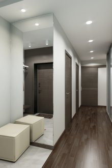 Ламинат венге в коридора