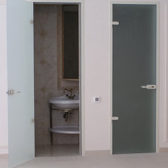 Матирана врата за баня