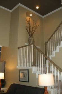 Тъмнокафяв таван