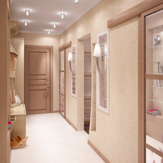 Панел за врата на капучино