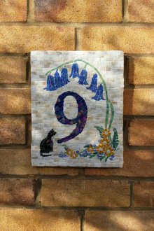 Номер на вратата на плочките