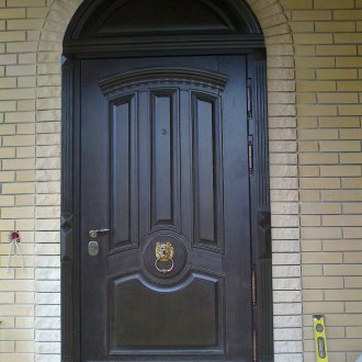 МДФ входна врата с декор