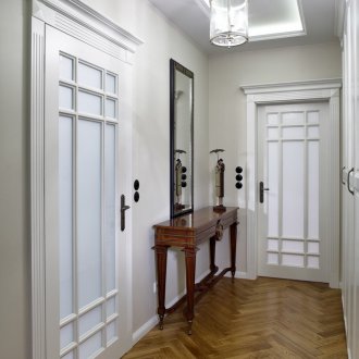 Таван в стил Арт Нуво в коридора