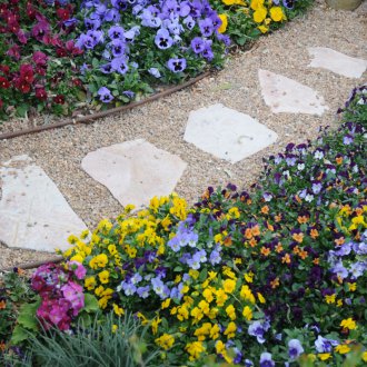 Пясъчна чаша в градината