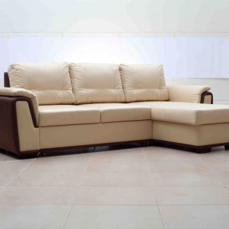 Бежов диван за делфини