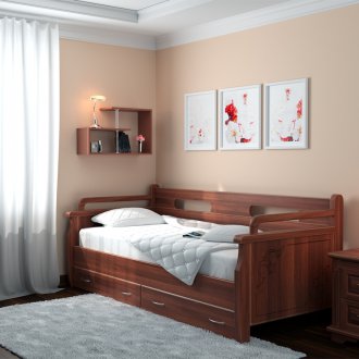 Katil ottoman berlapis