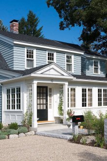 Веранда за частна къща в американски стил