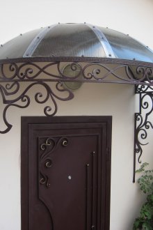 Метален връх за веранда