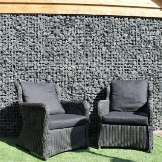 Габион ограда в къщата