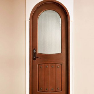 Аркова врата със стъкло