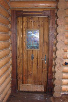 Метална тапицирана врата за баня