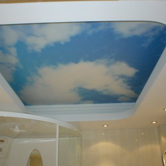 Матов таван с небе