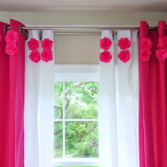 Как да шиете двойни завеси