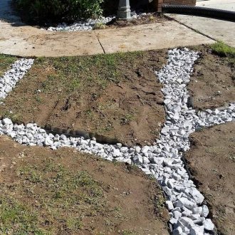 Отводняване на чакъл