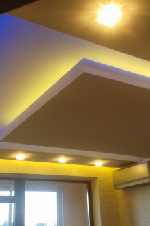 Ниша на тавана за LED лента