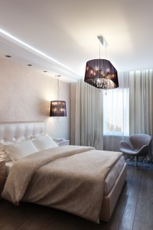 Ниша на тавана в спалнята