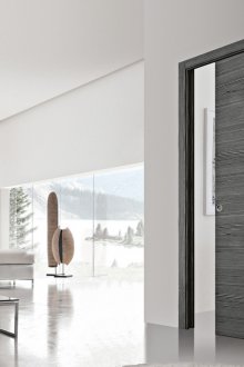 Сива плъзгаща се врата