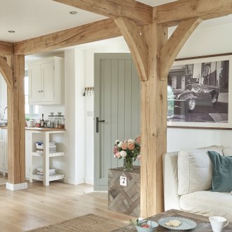 Provence-style summer cottage door