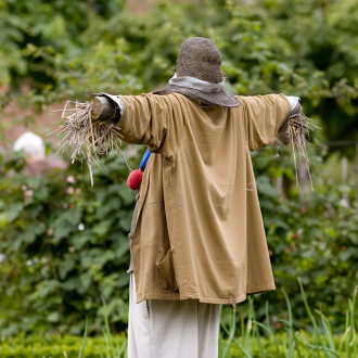 Scarecrow for the garden