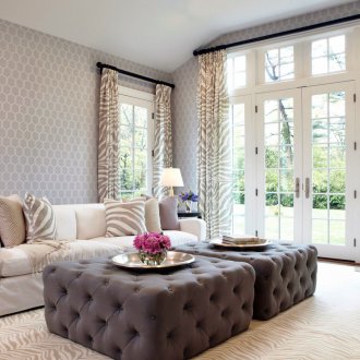 Сиви зебра завеси