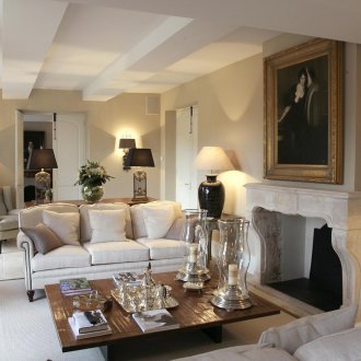 Френска селска всекидневна