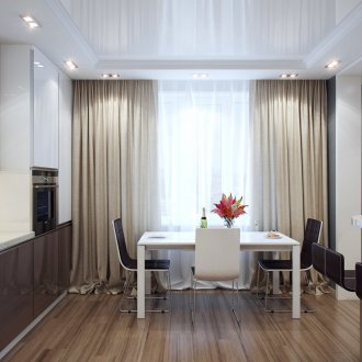 Завеси на тавана в стил Art Nouveau