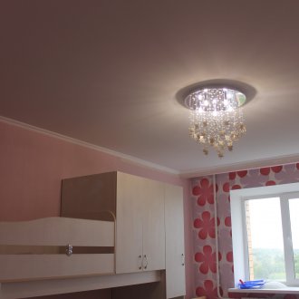 Сатенен таван в детската стая Сатенен таван в детската стая