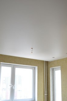 PVC сатен таван