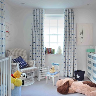 Модерни завеси в детската стая