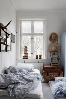Малка спалня в кънтри стил