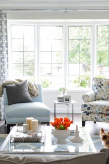 Съвременни шарени завеси