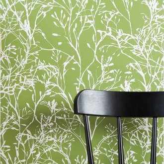 Зелени и бели тапети