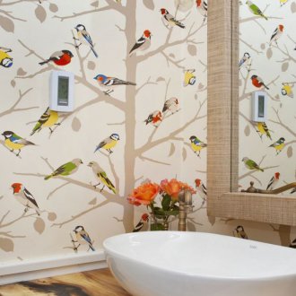 Тапет Прованс в банята