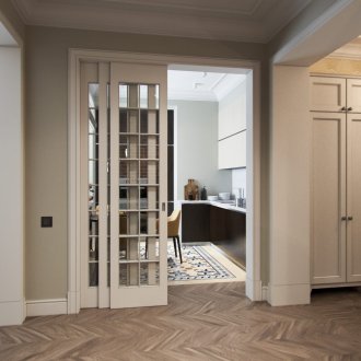 Кухненска врата във френски стил