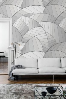 Сив дизайн на тапети