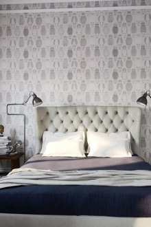 Сив тапет с бухали