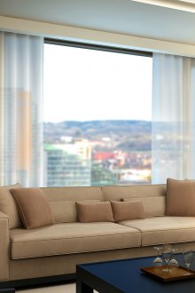 Скрит прът на завесите