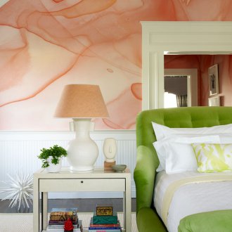 Оранжев фототапет