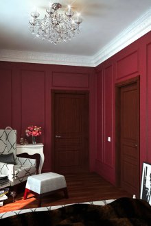 Бургундски плат тапет