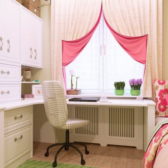 Двойни завеси за момичета