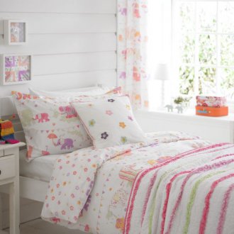 Завеси с шарки за момичета