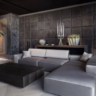 Кожена тапицерия за стена