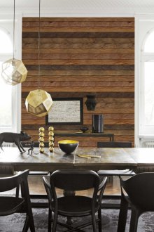 Тапет под дървото в трапезарията