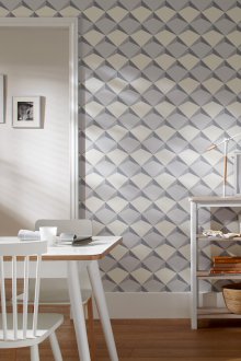 Геометричен антивандален тапет