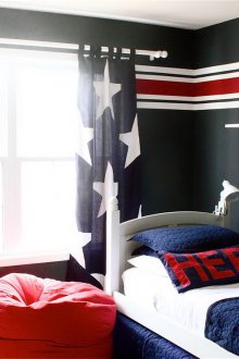 Завеси със звезди за момчешка стая