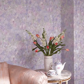 Стъклен тапет с цветя