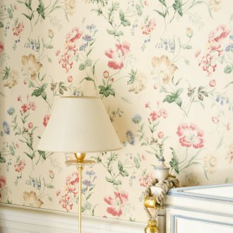 Тапет от фибростъкло в стила на Прованс